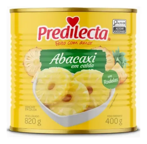 ABACAXI EM CALDA RODELAS BELLA DICA 400GR