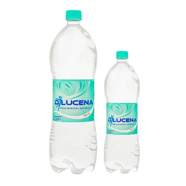AGUA MINERAL D LUCENA PET COM GAS  500ML
