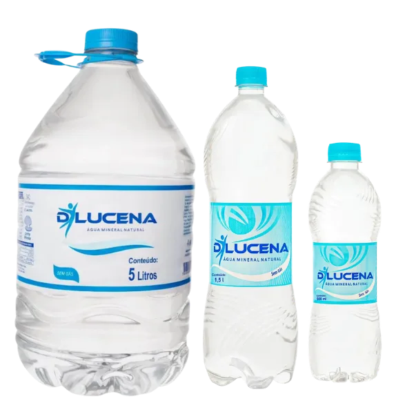 AGUA MINERAL D LUCENA PET SEM GAS 500ML