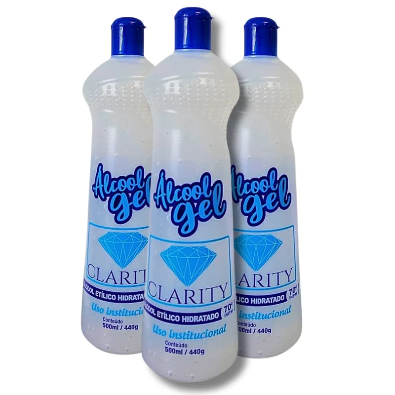 ALCOOL ETIL. HIDRAT. EM GEL 500ML 65 INPM FLOPS