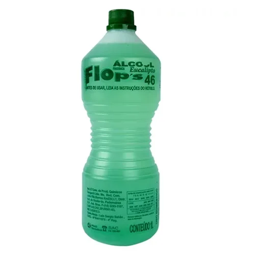ALCOOL ETILICO HIDRAT. 46,2% FLOPS 1L EUCALIPTO