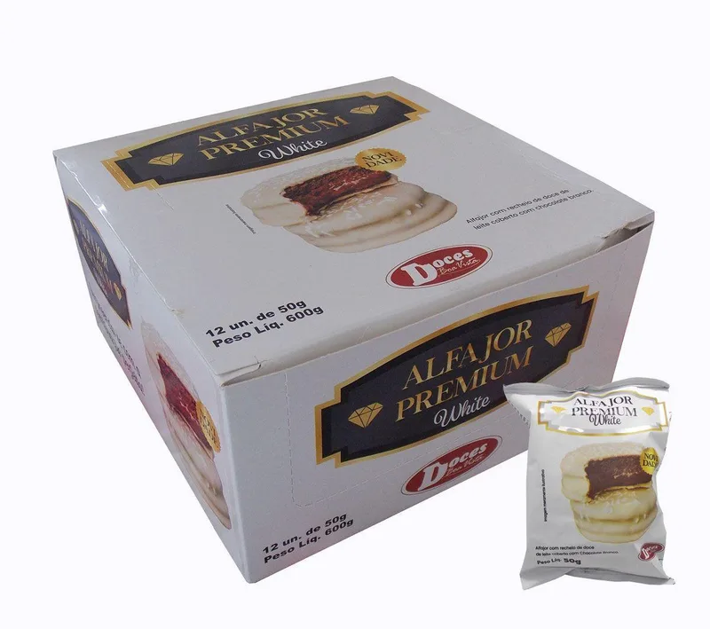 ALFAJOR PREMIUM WHITE C/12