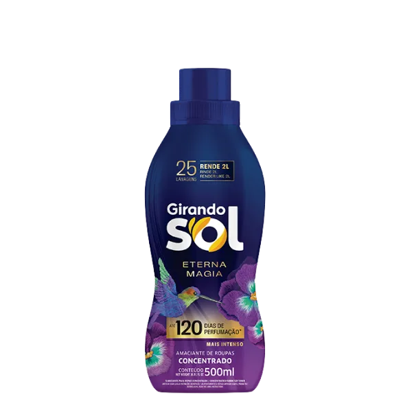 AMACIANTE CONCENTRADO GIRANDO SOL LILAS 500ML