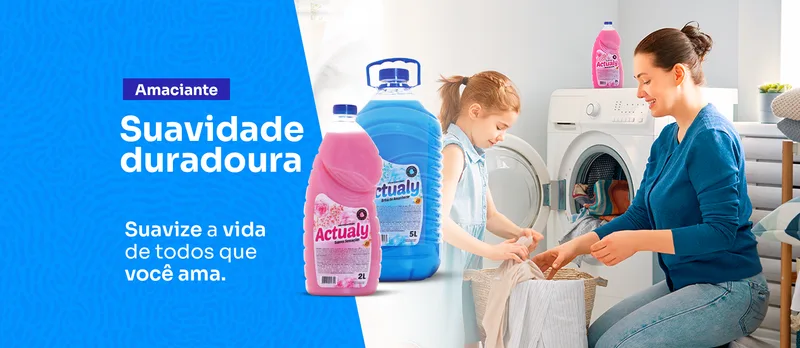 AMACIANTE DE ROUPA ACTUALY 2LT SUAVES SENSACOES