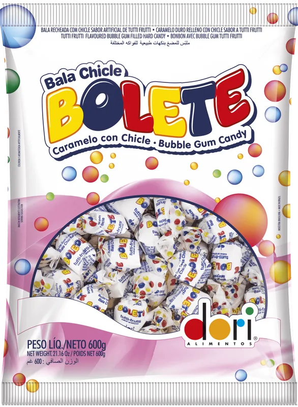 BALA BOLETE TUTTI FRUTI DORI 600GR