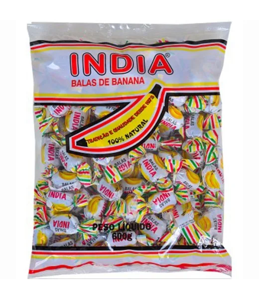 BALA DE BANANA INDIA PCT 600GR