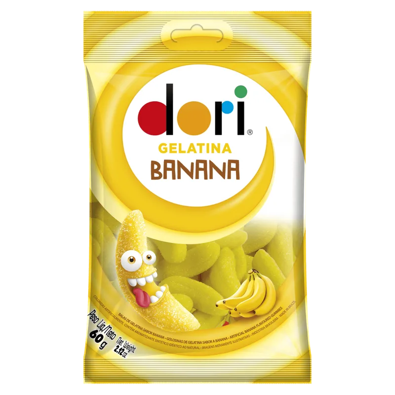 BALA GELAT. BANANA DORI 60GR