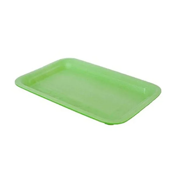 BANDEJA EPS FR02 VERDE 14,5X21X1,5CM RASA