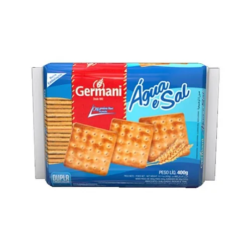BISCOITO AGUA E SAL 345GR GERMANI