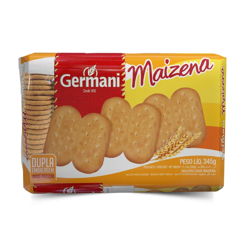 BISCOITO MAIZENA 345GR GERMANI