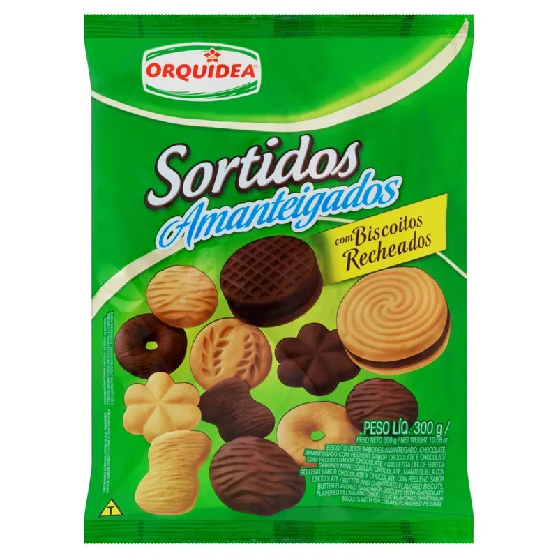 BISCOITO SORTIDOS 300GR