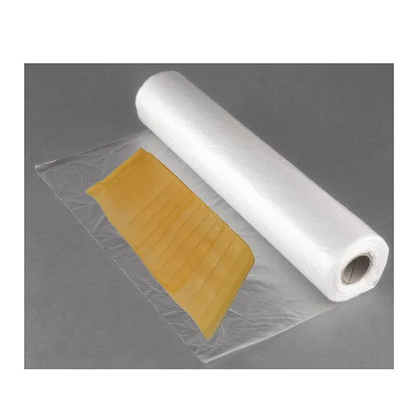 BOBINA  FOLHAS FRIOS 24X35CM C/1000  TRASPARENTE PLASFILM
