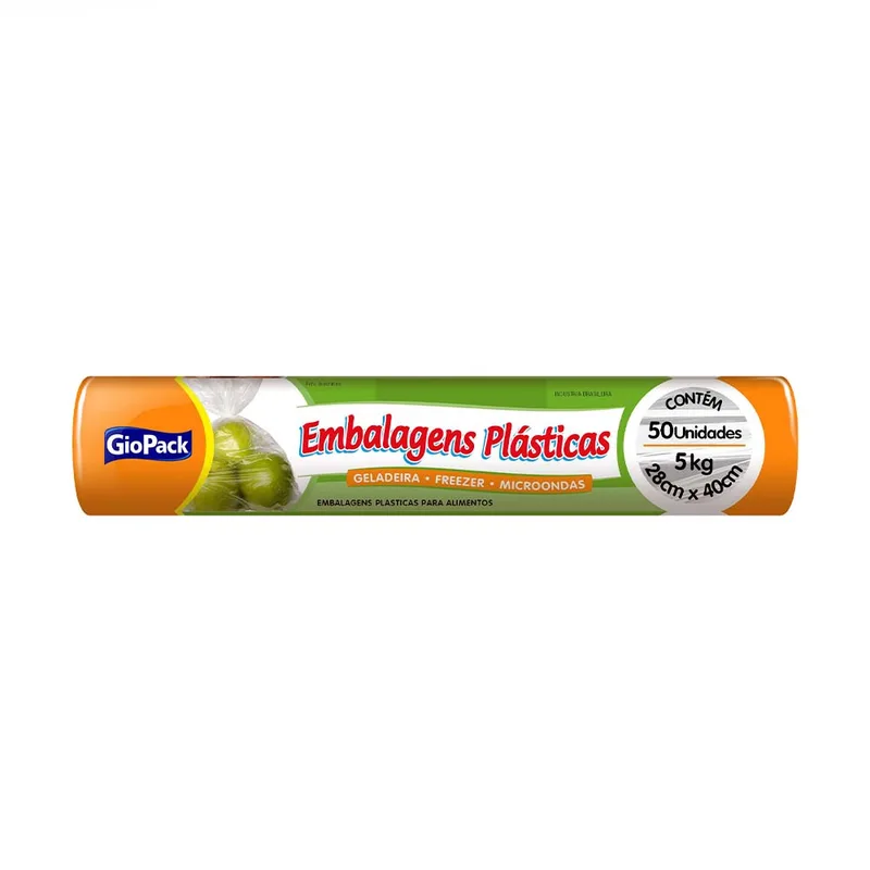BOBINA PLASTICA 5KG FREEZER PARANA C/50UN