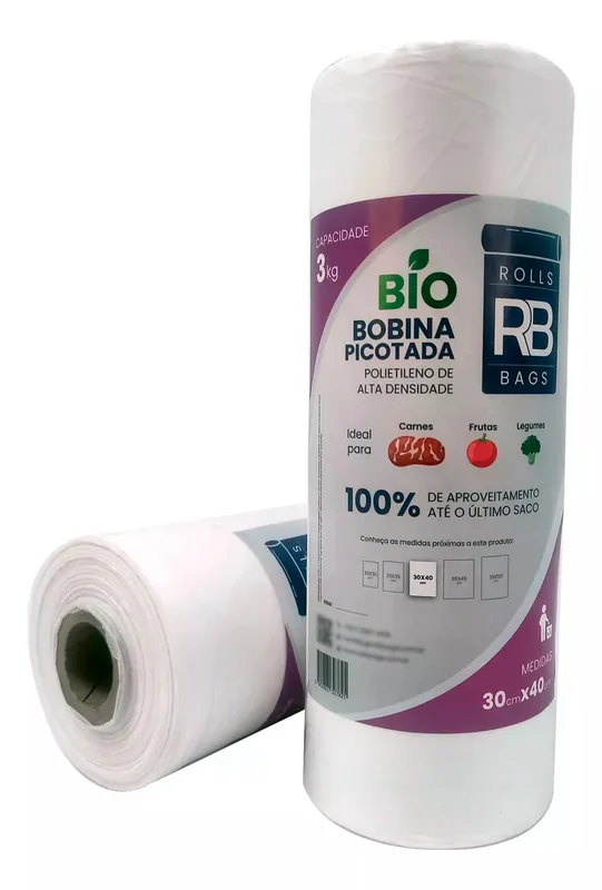 BOBINAO PLASTICO 3KG MEDIA ROLEPLAST