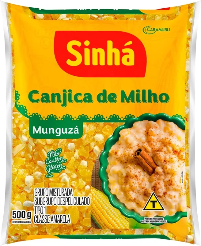 CANJICA DE MILHO AMARELA SILOTI 500GR