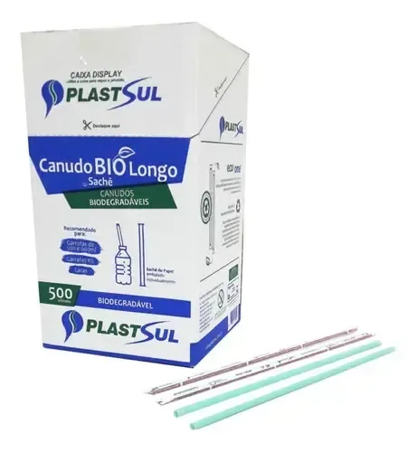 CANUDO SACHE LONGO C/500UN PLASTSUL