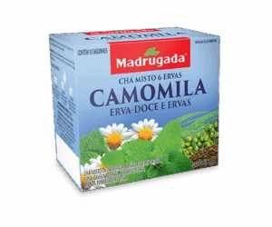 CHA CAMOMILA ERVA-DOCE E ERVAS MADRUGADA 1,5GR