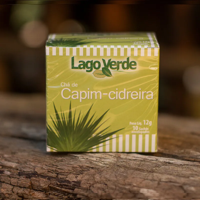 CHA DE CAPIM CIDREIRA LAGO VERDE 12GR