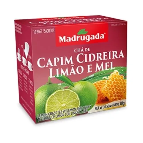 CHA MAD.C.CIDREIRA LIMAO MEL 1,0G