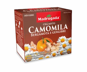 CHA MADRUGADA CAMOMILA  BERGAMOTA E GENGIBRE 1,0GR