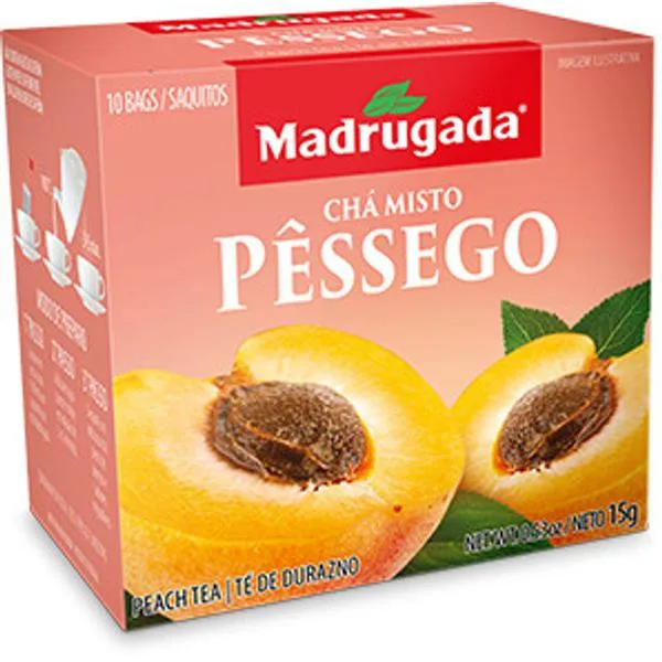 CHA MADRUGADA PESSEGO 1,5GR