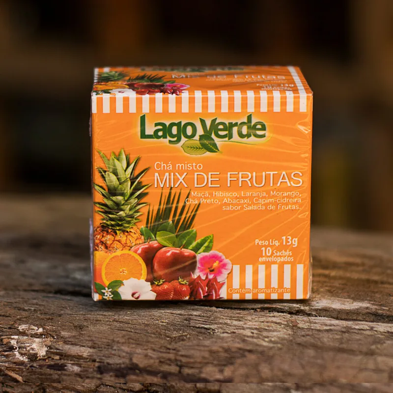CHA MIX DE FRUTAS LAGO VERDE 13GR