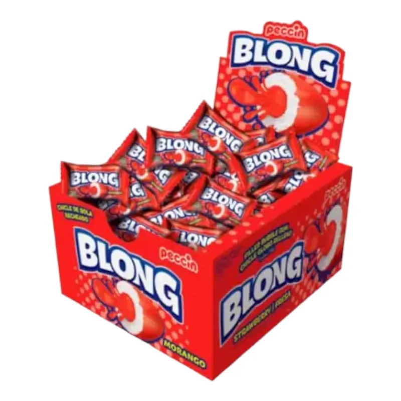 CHICLE BLONG MORANGO 200GR