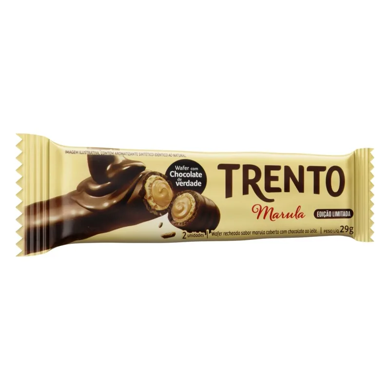 CHOC. WAFER TRENTO MARULA 29GR C/16