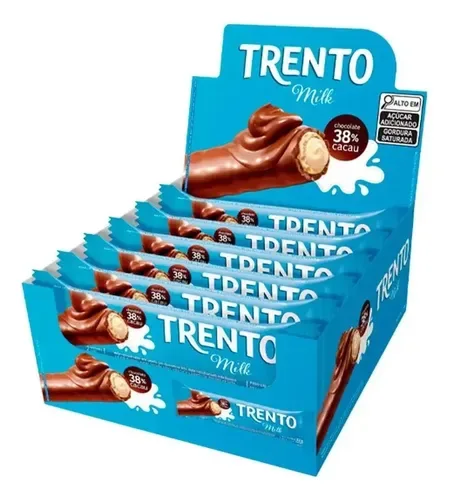 CHOC. WAFER TRENTO MILK 29GR C/16