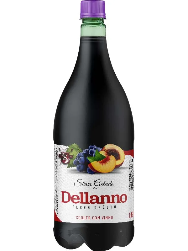 COOLER DE VINHO DELLANNO (PESSEGO) 1,45LT