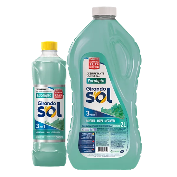 DESINFETANTE GIRANDO SOL EUCALIPTO 2L