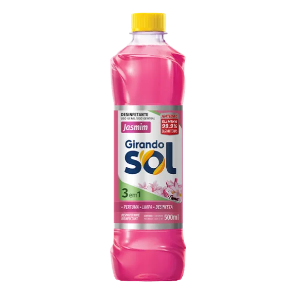 DESINFETANTE GIRANDO SOL JASMIM 500ML