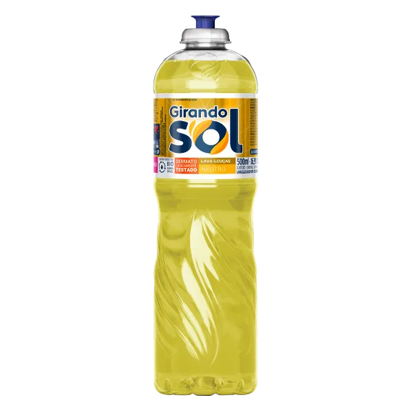 DETERGENTE GIRANDO SOL NEUTRO 500ML