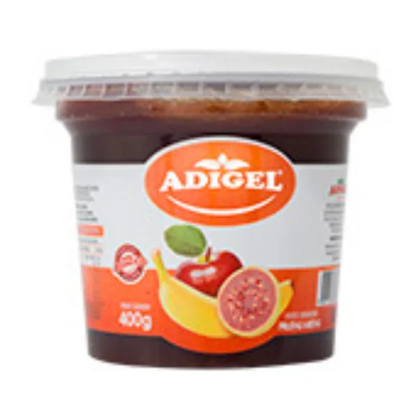 DOCE CREMOSO FRUTAS MISTAS ADIGEL 400GR