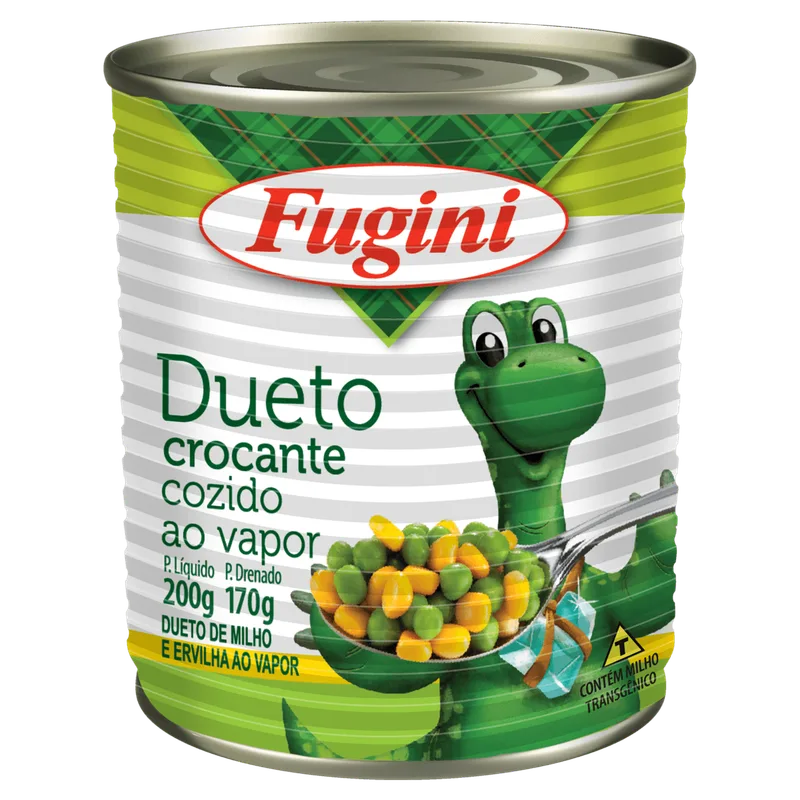 DUETO FUGINI CROCANTE AO VAPOR LATA 170G