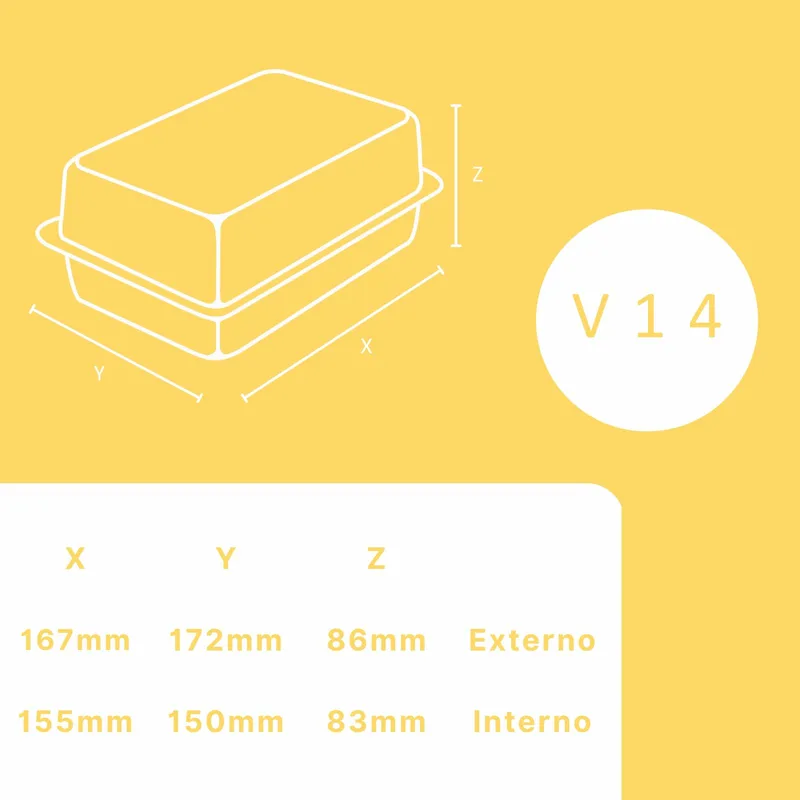 EMBALAGEM ECO. QUADRADA ARTIC. V14 VIERPACK