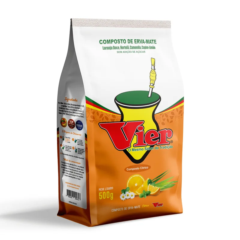 ERVA MATE 87 500GR COMPOSTO CITRICA