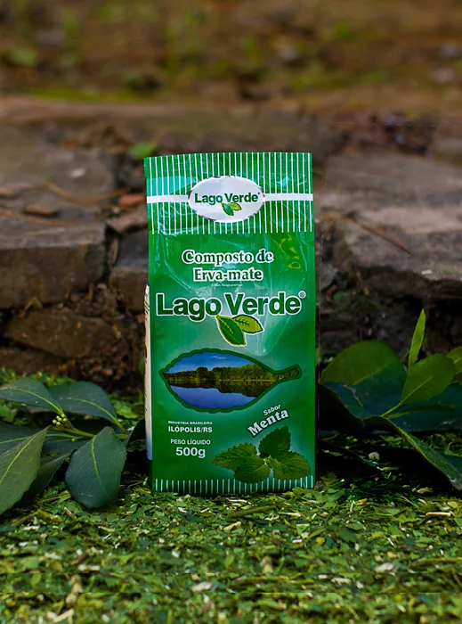 ERVA MATE LAGO VERDE COMPOSTA MENTA 500G