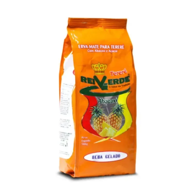 ERVA MATE LAGO VERDE TERERE ABACAXI E GENGIBRE 250GR