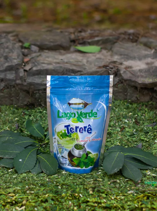 ERVA MATE LAGO VERDE TERERE LIMAO E MENTA 250GR