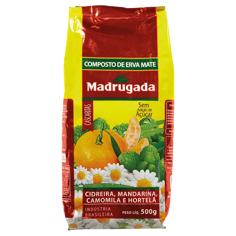 ERVA MATE MADRUGADA COMPOSTO CASCARITA 500GR
