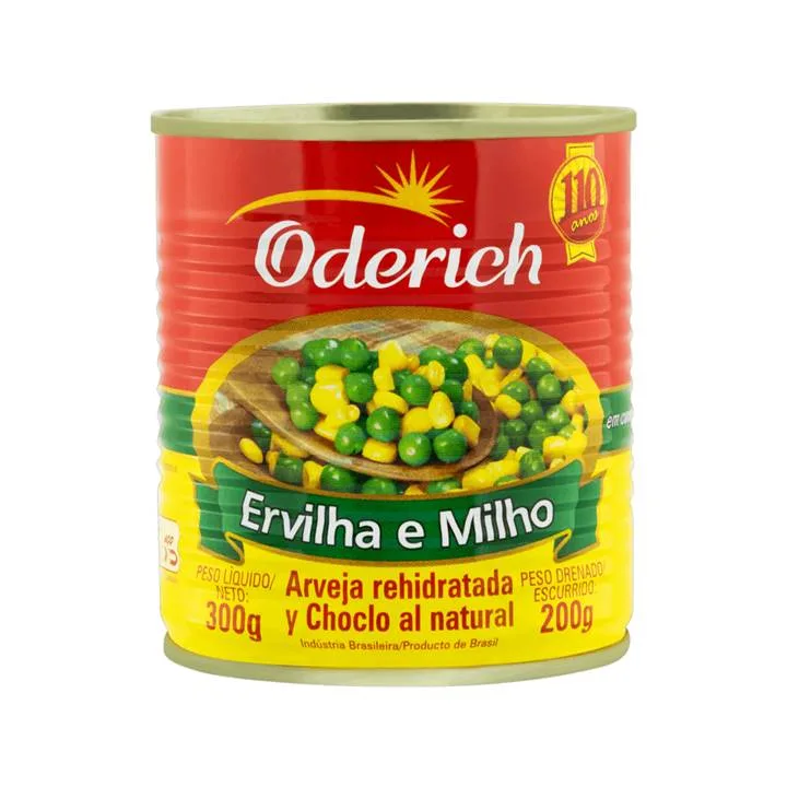 ERVILHA E MILHO ODERICH 200GR