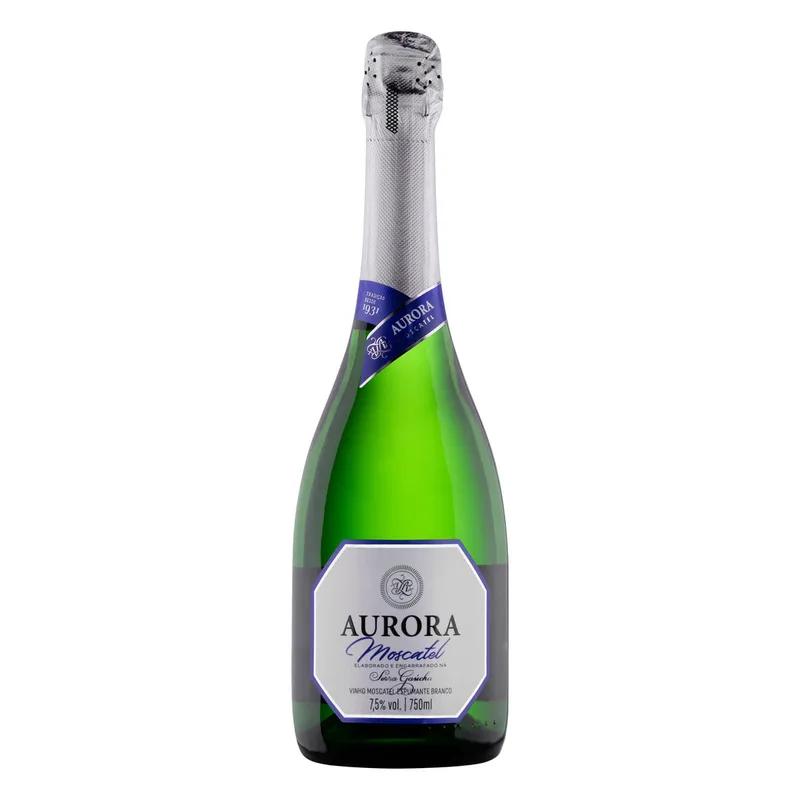 ESPUMANTE BRANCO MOSCATEL AURORA 750ML