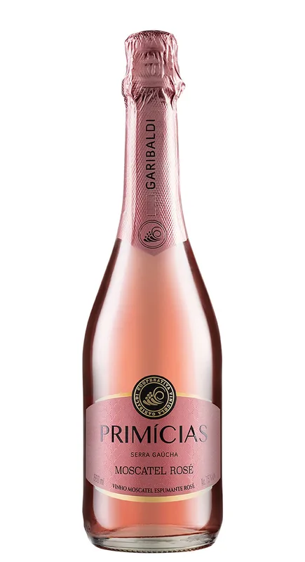 ESPUMANTE GARIBALDI PRIMICIAS MOSCATEL ROSE 660ML