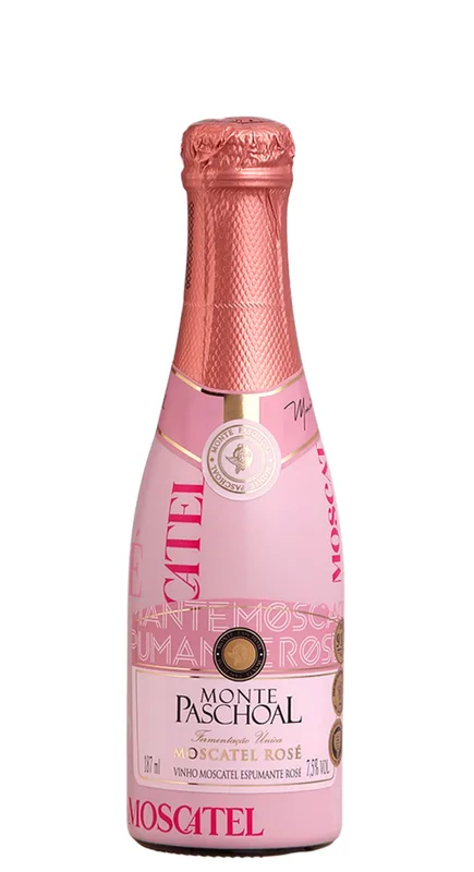ESPUMANTE MOSCATEL ROSE MONTE PASCHOAL 187ML