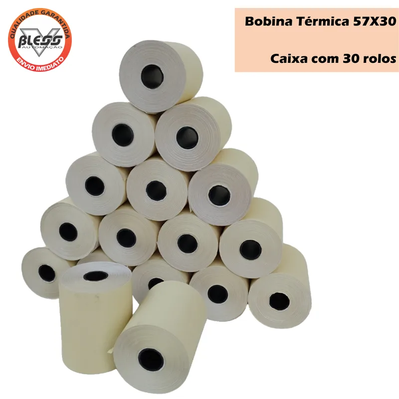 ETIQUETA TERMICA 57X30