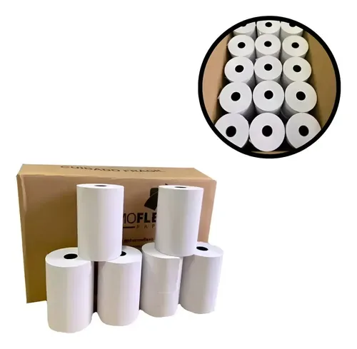 ETIQUETA TERMICA BRANCA 80X30 THERMOFLEXO