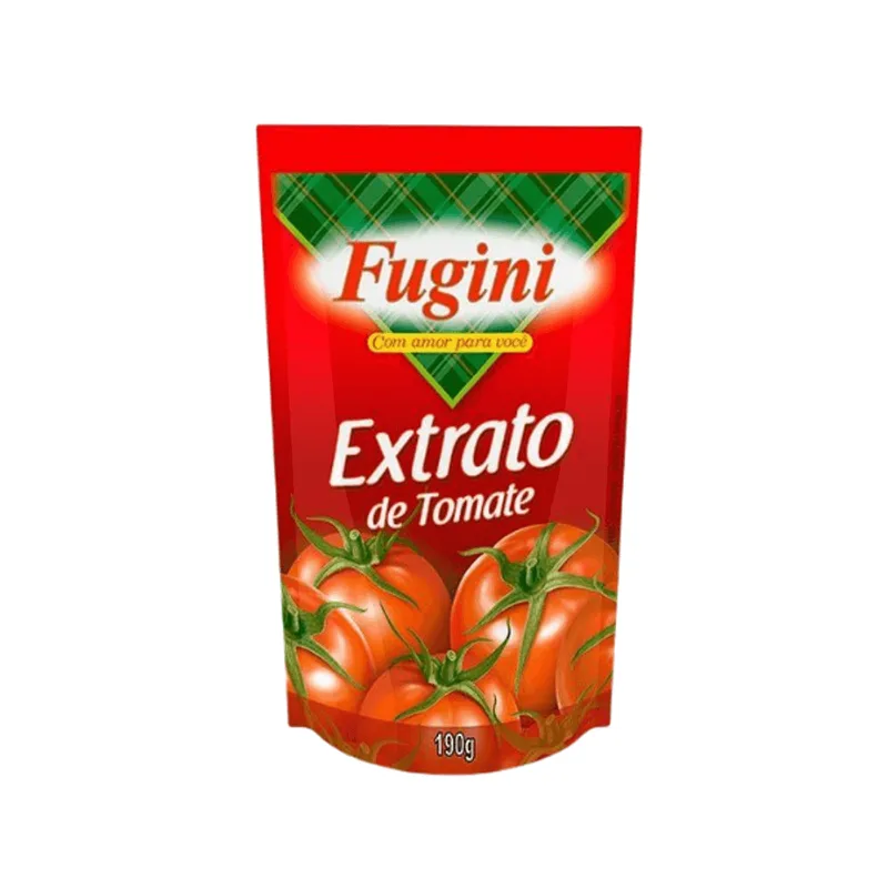 EXTRATO TOMATE FUGINI SACHE 190GR