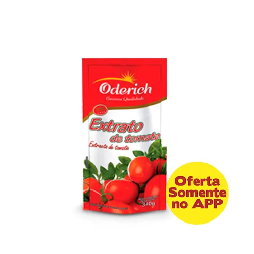 EXTRATO TOMATE STAND UP ODERICH 340G