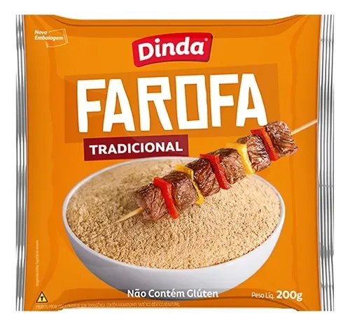 FAROFA DINDA TRADICIONAL 200GR